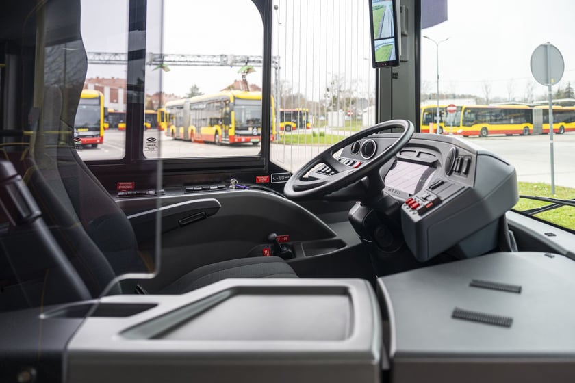 Solaris Urbino 12 hydrogen w zajezdni MPK Wrocław
